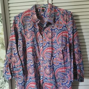 Ralph Lauren paisley button shirt